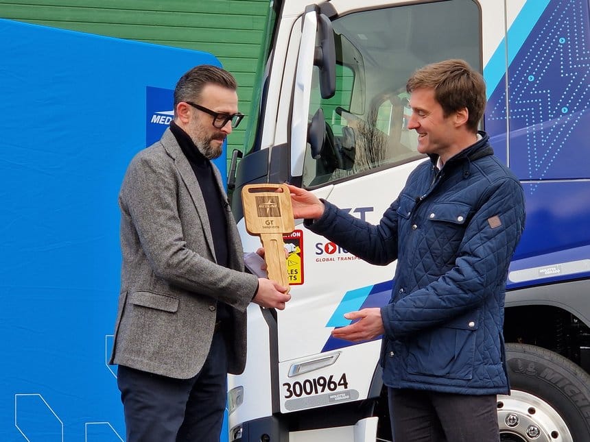 Remise des clés symbolique