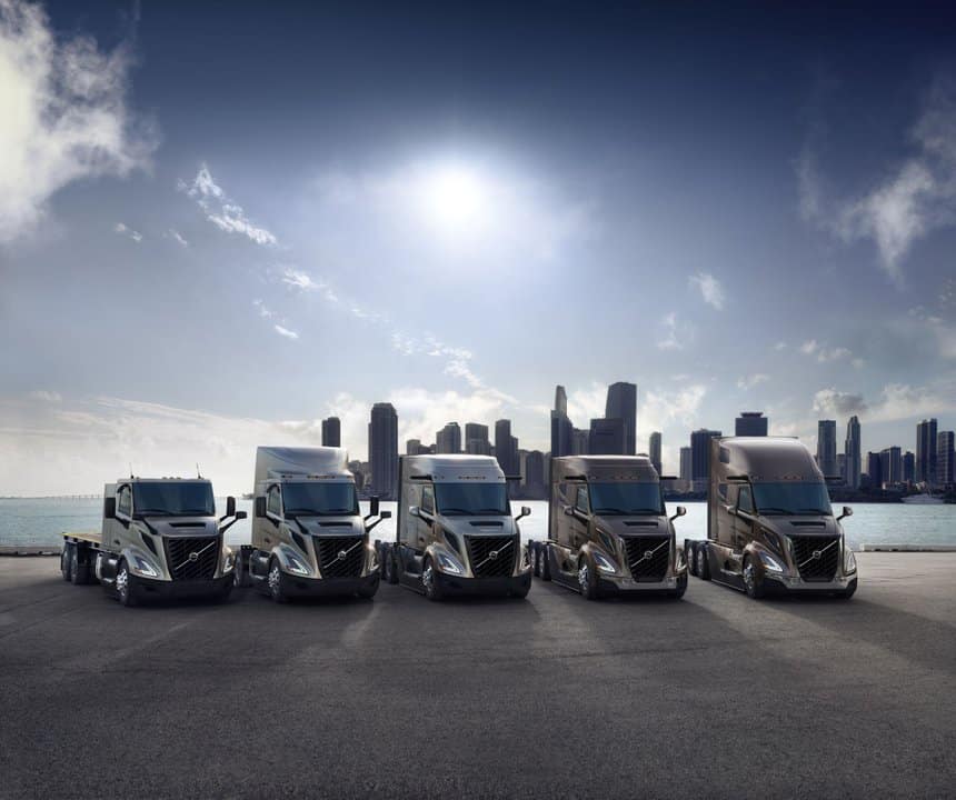 Le Volvo VNR 2025 est disponible en plusieurs configurations