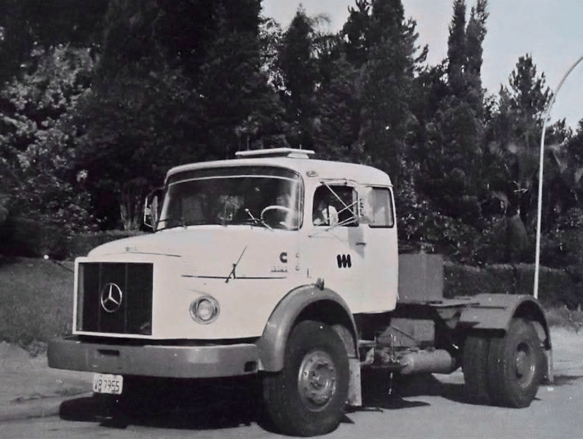 Un camion Mercedes assemblé au Brésil