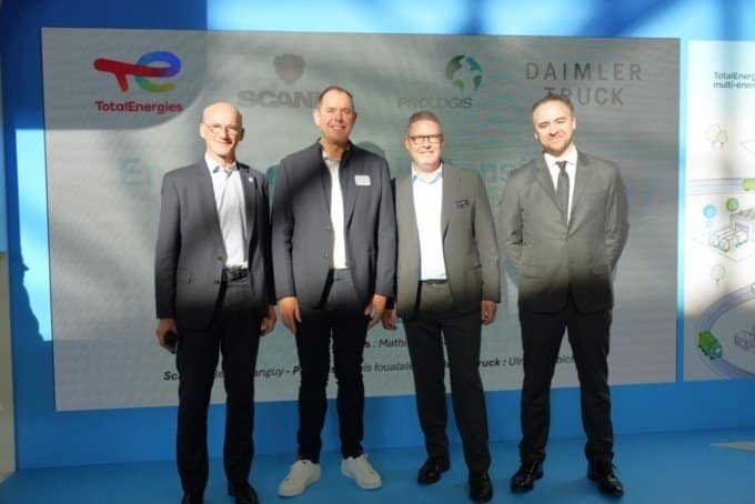 Trois partenariats signés par TotalEnergies à Solutrans