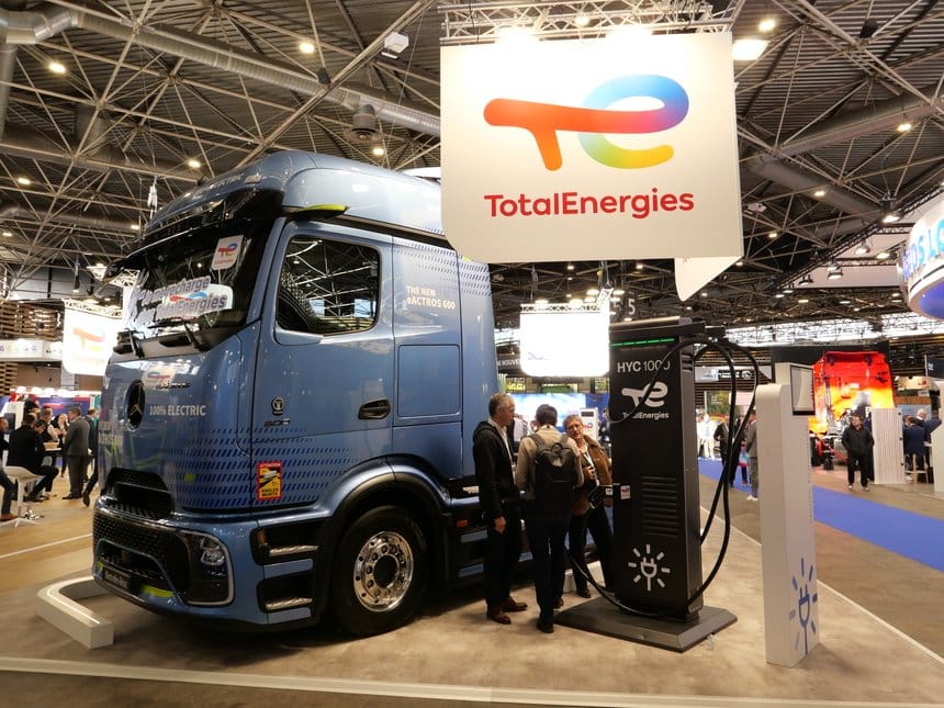 Forte présence de TotalEnergies à Solutrans