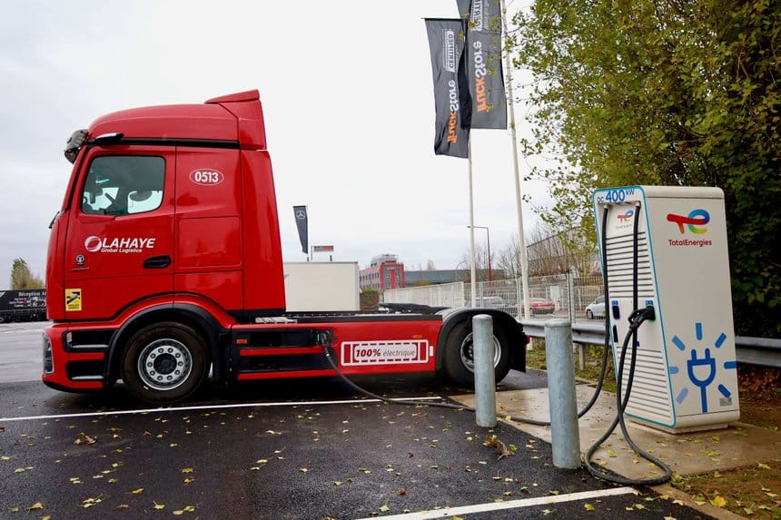 Borne 400 kW accessible de jour et de nuit