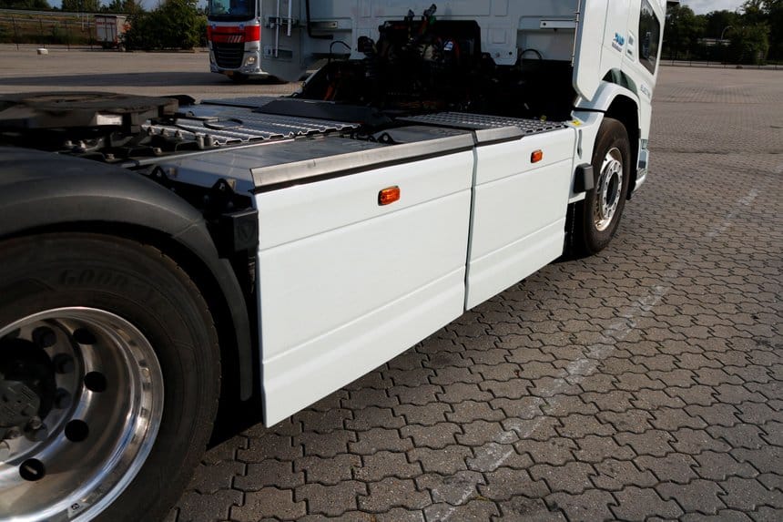 Daf XD Electric : les batteries à la place des réservoirs