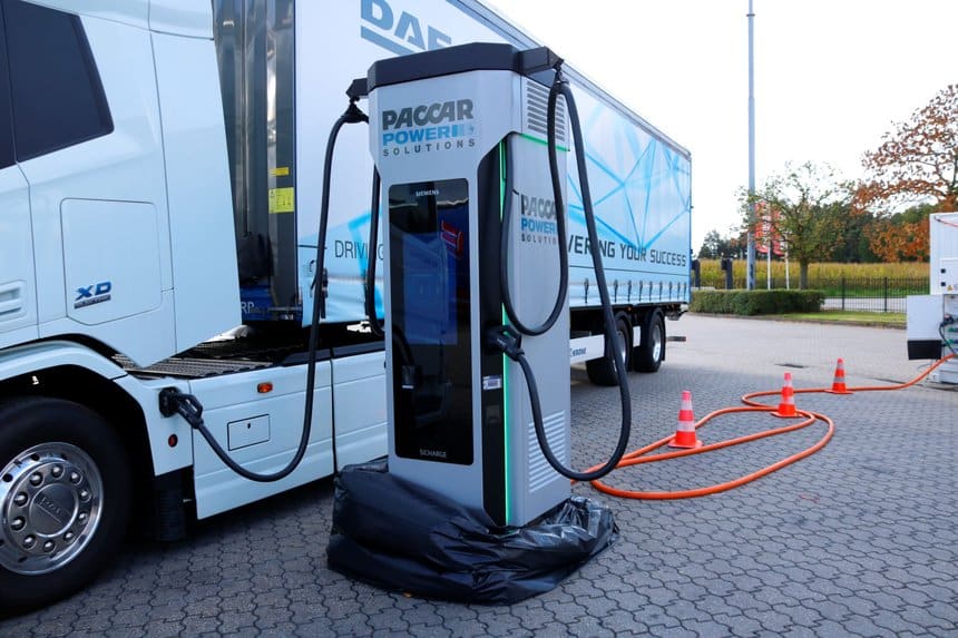 Paccar et Daf veulent multiplier les stations de recharge électrique