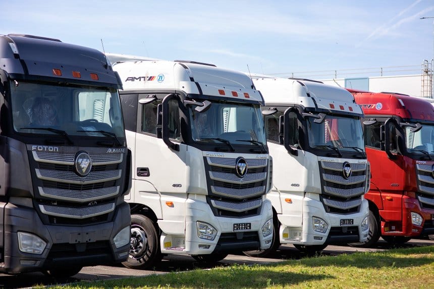 Les camions chinois bannis de Russie