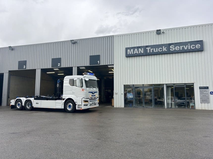 Le porteur MAN TGS de Favini Services a été livré par Durance VI