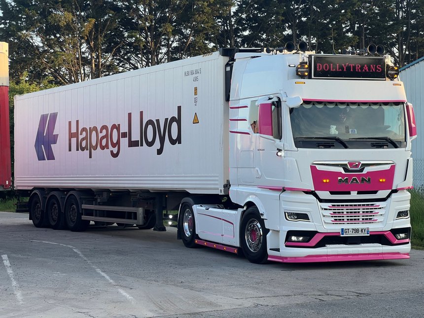 Dollytrans, lauréat du concours du plus beau MAN TGX 2024