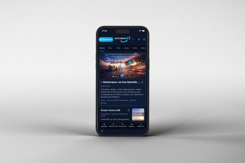 Solutrans+ : du contenu sur le VI dans son smartphone